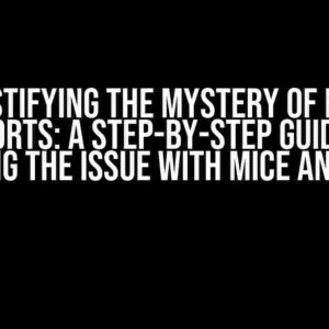 Demystifying the Mystery of NA in R Reports: A Step-by-Step Guide to Resolving the Issue with MICE and Amelia